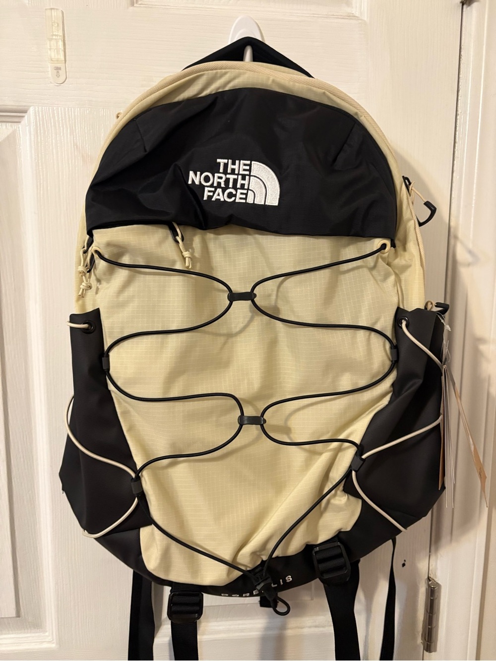 The North Face Men's Two-Tone Black & Cream Backpack